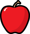 big red apple image!